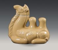 高溫特色釉陶瓷酒瓶SX15-198