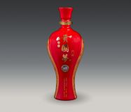 中國紅陶瓷酒瓶SX15-053